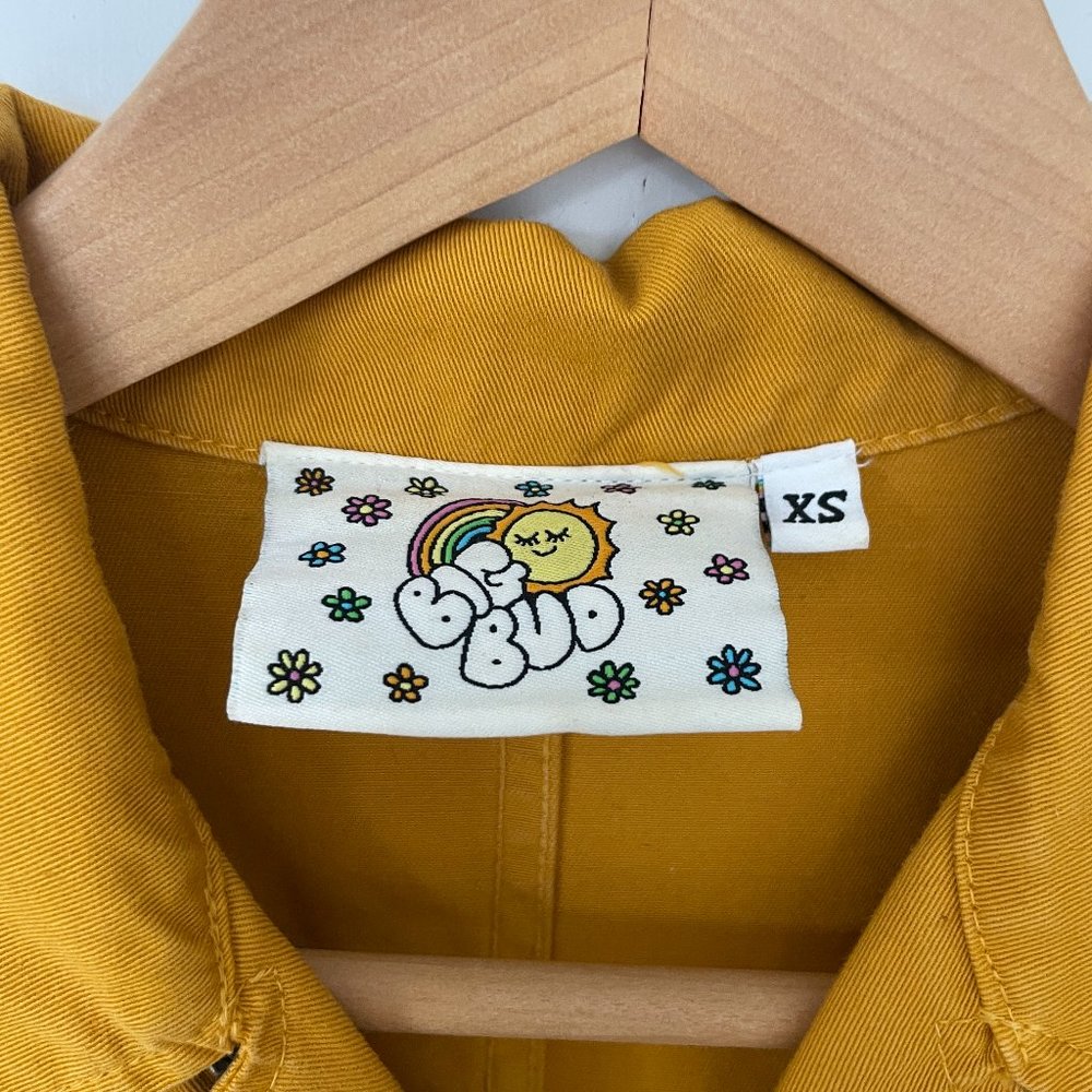 Yellow Big Bud Press Jumpsuit